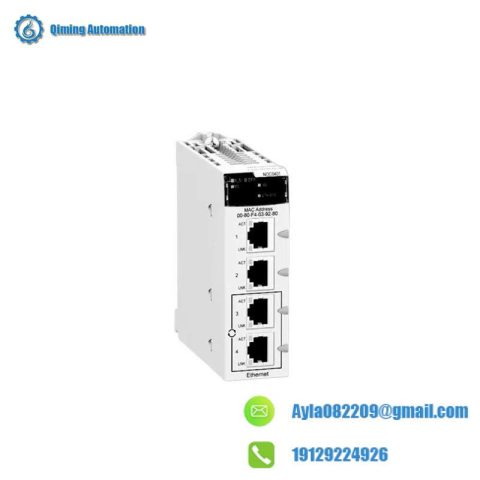 Schneider Electric BMXNOC0401: Industrial Ethernet Communication Module, 200 Characters or Less