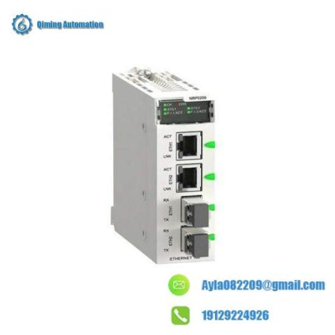 Schneider BMXNRP0200 Fiber Converter Module; Manufacturer: Schneider Electric
