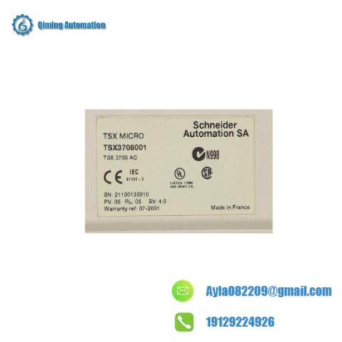 Schneider SX3708001 - New Industrial Control Module