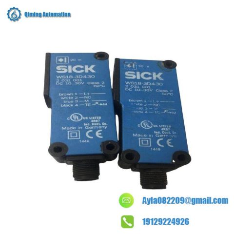 SICK WS18-3D430 3D Time-of-Flight Sensor
