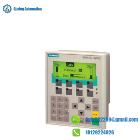 SIEMENS 6AV6641-0CA01-0AX1 OP77B Backlit LCD Display, Industrial Control Solutions