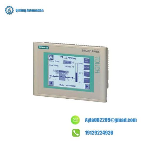 SIEMENS 6AV6 640-0CA11-0AX1 Industrial Touch Panel