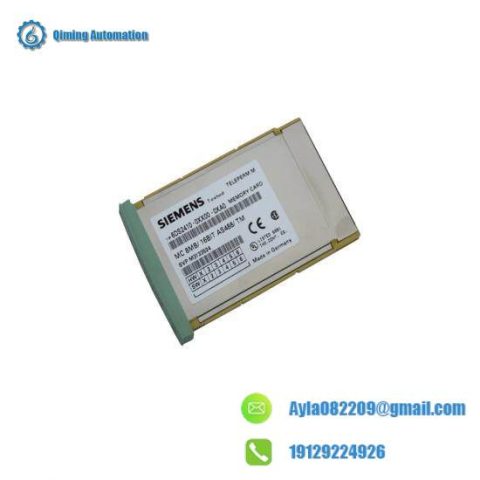 Siemens 6DS2410 Series Memory Card - For Advanced Automation Solutions