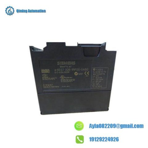Siemens 6ES7326-1RF00-0AB0 - Advanced Automation Module for Industrial Control
