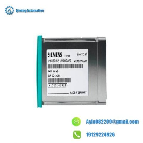 Siemens 6ES7952-0KH00-0AA0 Flash Memory Module for Industrial Control Systems