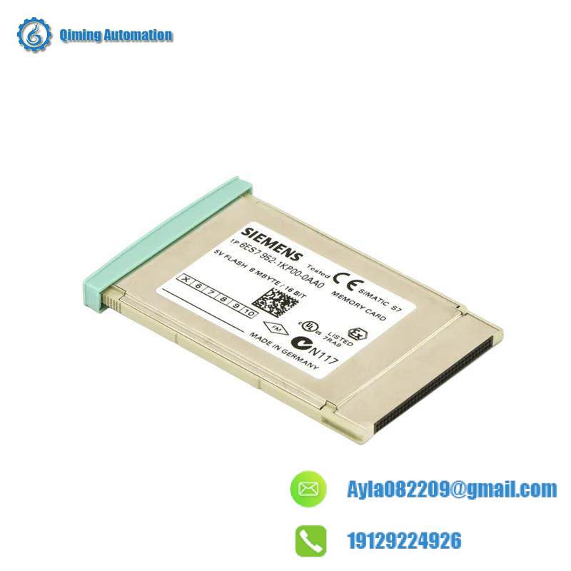 siemens_6es7952-1kp00-0aa0_memory_card.jpg SIEMENS 6ES7952-1KP00-0AA0 Memory Card for Industrial Control Systems