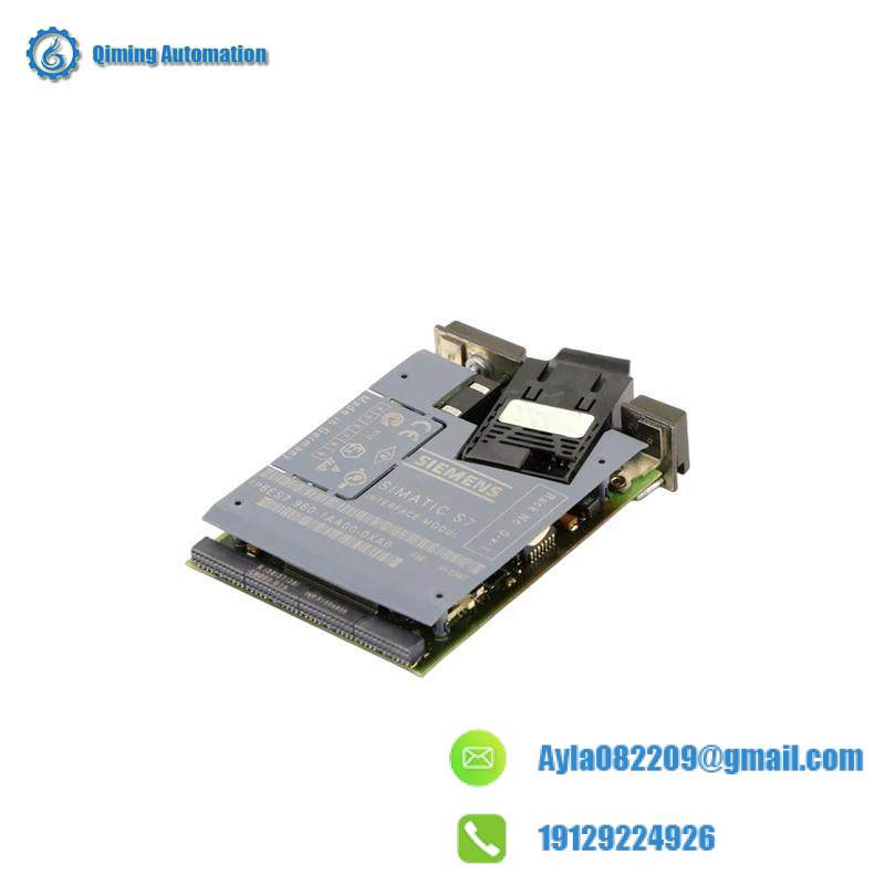 siemens_6es7960-1aa00-0xa0_synchronization_module.jpg Siemens SIMATIC S7-400H Synchronization Module, V4 for Patch Cable to 10m