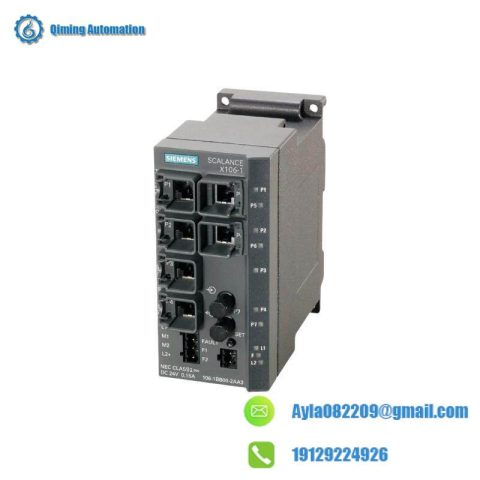 SIEMENS Scalance 6GK5106-1BB00-2AA3 Ethernet Switch: High-Performance Industrial Networking Solution