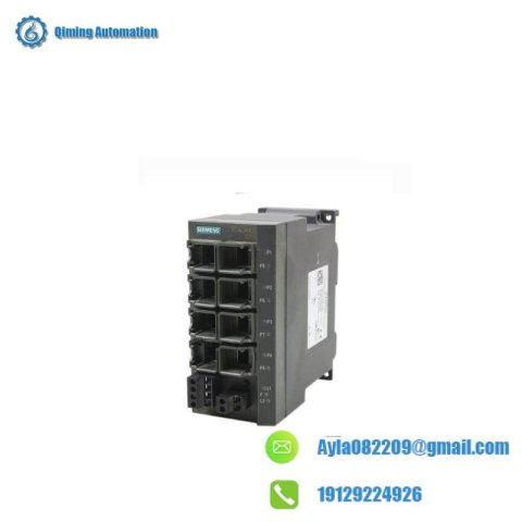 SIEMENS 6GK5208-0BA00-2AA3: SCALANCE X208 Managed Industrial Ethernet Switch, 8 Ports