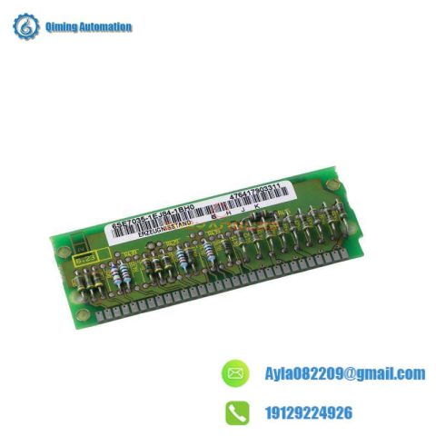 SIEMENS 6SE7035-1EJ84-1BH0 Detection Board: Advanced Control Solution for Industry