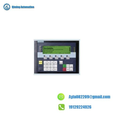 Siemens 6SL3055-0AA00-4CA5 Sinamics Operator Panel: Advanced HMI for Industrial Automation