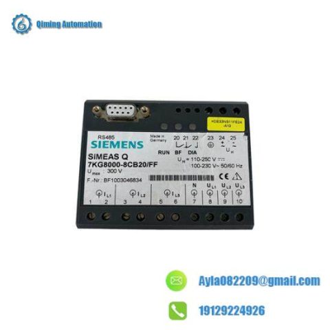 SIEMENS 7KG8000-8AB20/FF Profibus Module for Industrial Automation