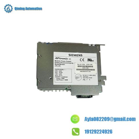 Siemens A5E30947477-H4 Industrial Power Supply
