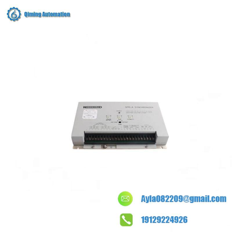 woodward_9907-029_spm-a_synchronizer.jpg WOODWARD 9907-029 SPM-A Synchronizer: Advanced Engine Synchronization Module