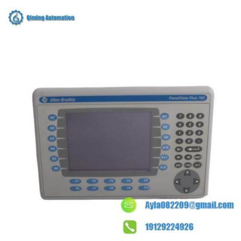 Allen-Bradley 2711P-B7C4D1 PanelView Plus 700 Keypad/Touch/Enet/RS232, 64MB, DC
