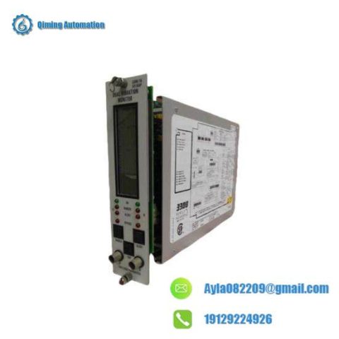 Bently Nevada 3300/16 Monitor: Precision Engineering for Industrial Control