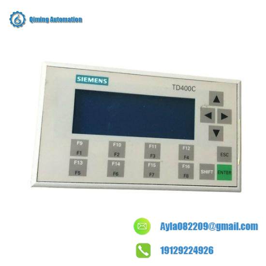 6av6640-0aa00-0ax0_siemens_simatic_td400c_operator_panel.jpg SIEMENS SIMATIC TD400C Operator Panel 6AV6640-0AA00-0AX0