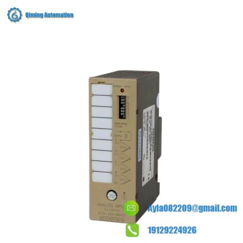 SIEMENS 6ES5464-8MA21 Analog Input Module - High-Frequency, Compact PLC Integration for Industrial Automation