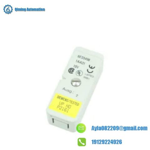 SIEMENS 6ES5498-1AA51 Analog Input SubModule for Industrial Control Systems