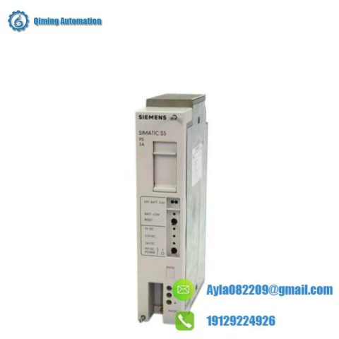 SIEMENS 6ES5951-7NB13 Power Supply Module for Industrial Automation