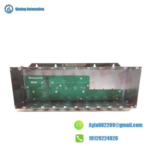 Honeywell 900R08R-0200 I/O Rack: 8 Slot, Red Power Assembly