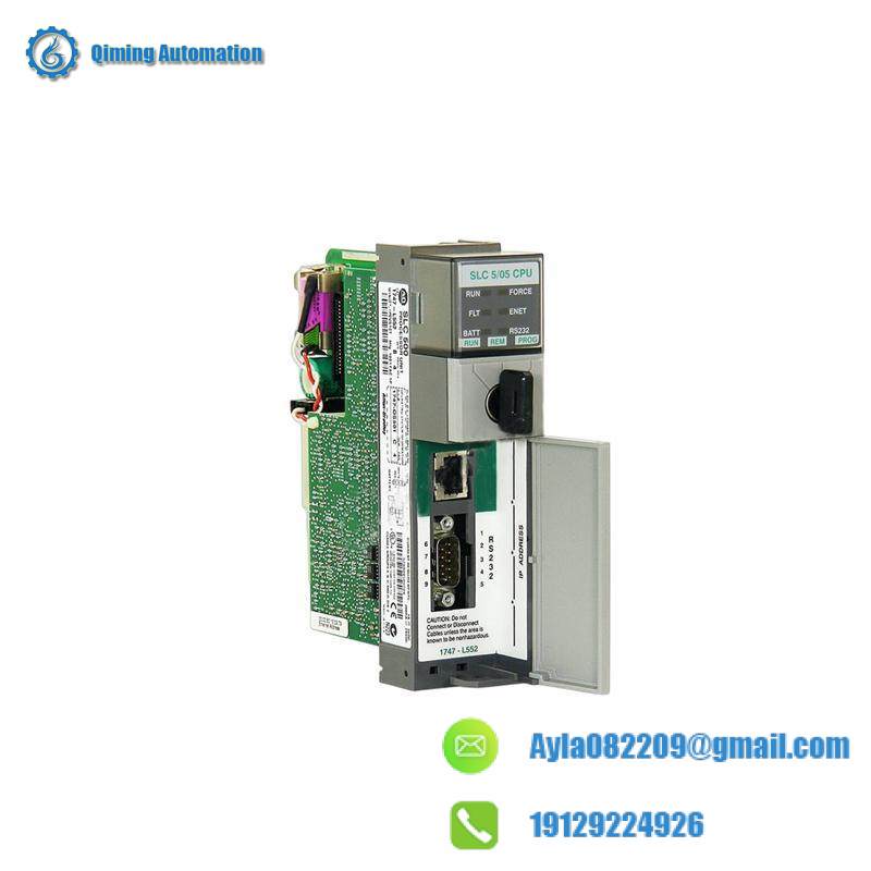 ab_1747-l552_cpu_module.jpg Allen-Bradley 1747-L552 SLC 5/05 Controller Module