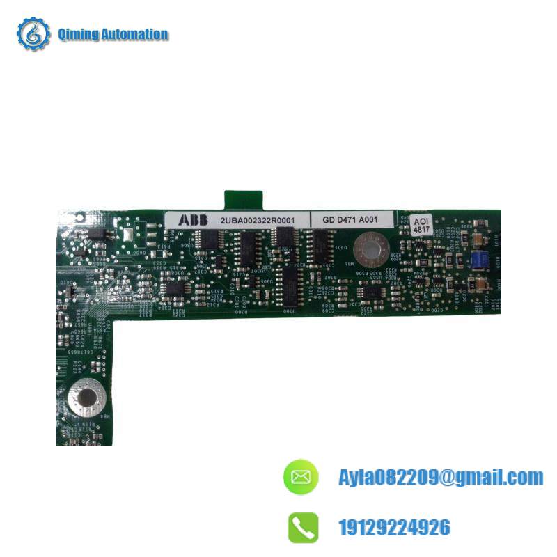 abb_2uba002322r0001_gdd471a001_module.jpg ABB GDD471A001 2UBA002322R0001 Motor Control Module
