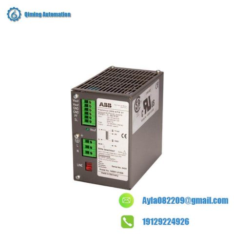 ABB DPW01 DPW01 Power Supply - High-Performance AC Power Source for Industrial Automation