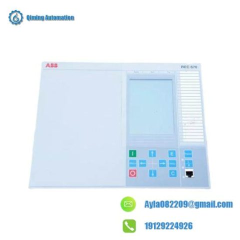ABB REC670 1MRK000008-NB Bay Control Display