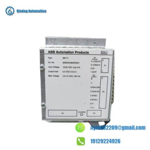 ABB SB171 3BSE004802R0001 - High-Performance Power Supply for Industrial Automation