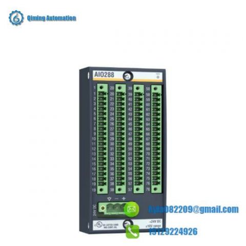 Bachmann AIO288/1: Industrial Analog Input/Output Module