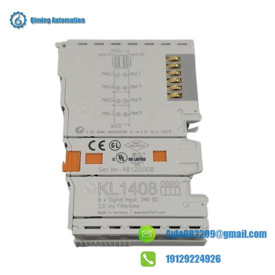beckhoff_kl1408_digital_input_terminal.jpg Beckhoff KL1408 Digital Input Terminal: Precision, Efficiency & Reliability for Your Automation Needs