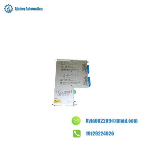 Bently Nevada 135489-02: I/O Module with Internal Barriers & Internal Terminations
