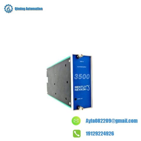 Bently Nevada 3500/15-05-05-CN, High-Performance Power Supply for Industrial Control Systems