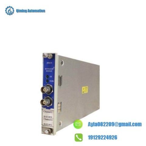 Bently Nevada 3500/25-01-02-00 Enhanced Keyphasor Module - Precision Monitoring for Industrial Control Systems