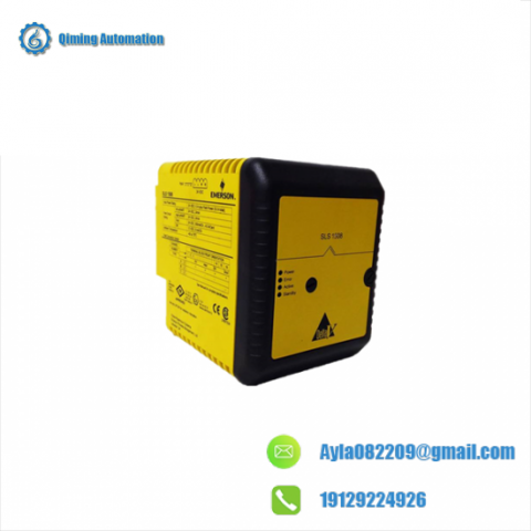EMERSON SLS1508 Logic Solver - High-Performance PLC Module for Industrial Automation
