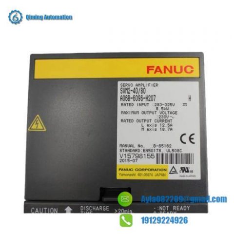 Fanuc A06B-6096-H207 | GE Servo Module - Precision Control for Industrial Automation