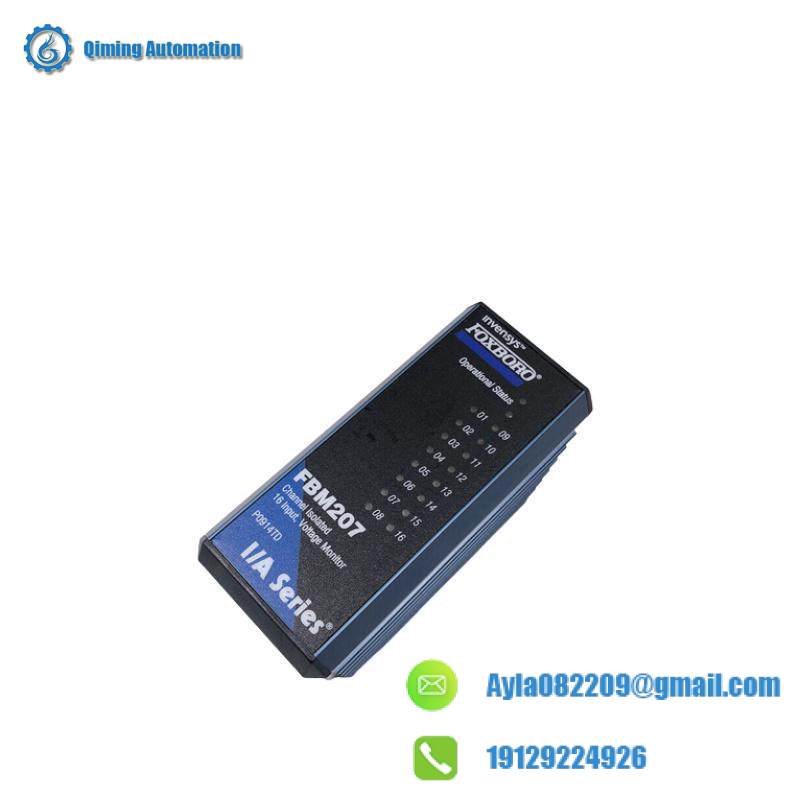 foxboro_fbm207c_input_module.jpg Foxboro FBM207C Input Module: Advanced Industrial Control Solution