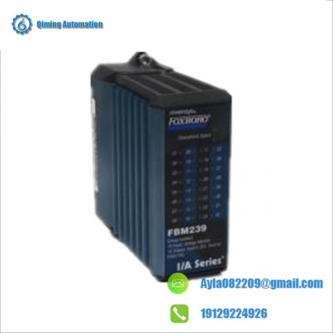 FOXBORO FBM239: 16DI/16DO Discrete Input/Output Module