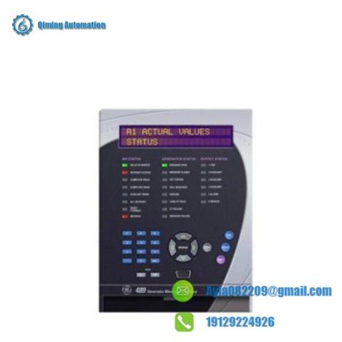 GE Fanuc SR489-P5-HI-A20 Motor Protection System, for Superior Motor Control & Safety