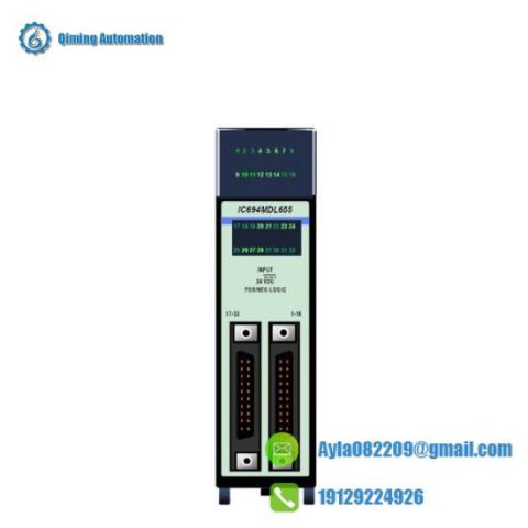 GE IC694MDL655 - Advanced PLC Module, Optimized for Industrial Automation