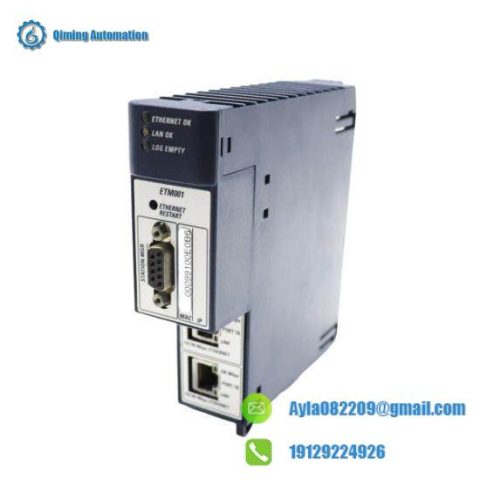 GE IC695ETM001-CD Ethernet Interface Module, High-Speed Networking for Industrial Automation