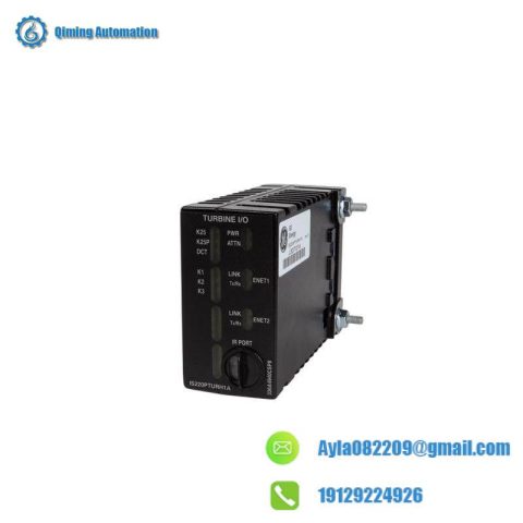 GE IS220YTURS1A: High-Performance Turbine Input/Output Pack for Mark VIe Series