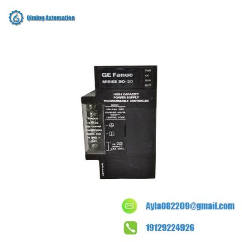 General Electric FANUC IC693PWR330F Power Supply - Reliable Industrial Control Solution