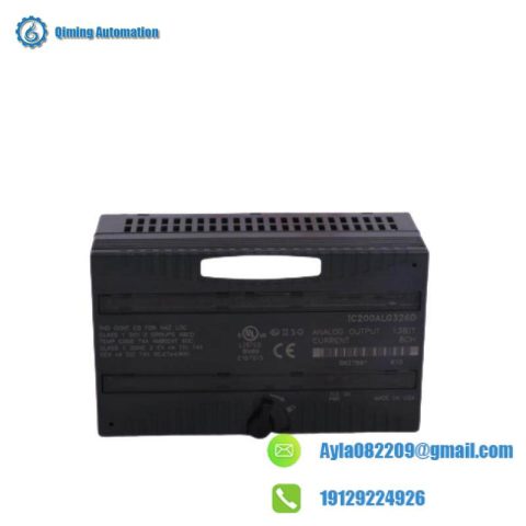 GE IC200ALG326D: High-Performance Analog Output Module for Industrial Automation