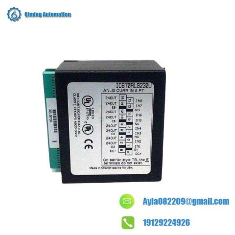 GE IC670ALG230 Analog Input Current 8 Channel PLC Module
