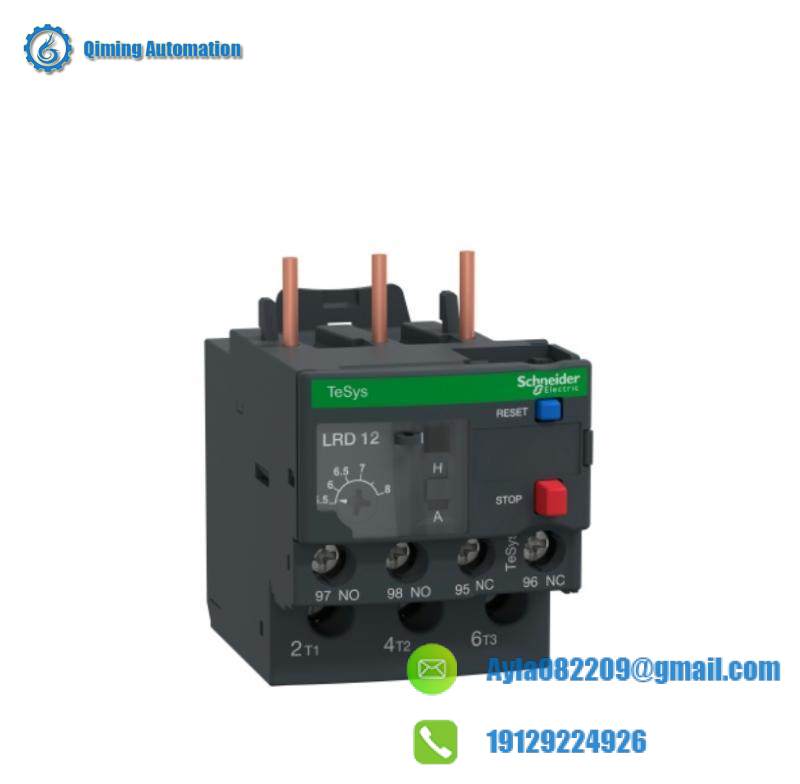lrd12_schneider_electric_ovrload_relay.jpg Schneider Electric LRD12 Overload Relay: Precision Control for Industrial Applications