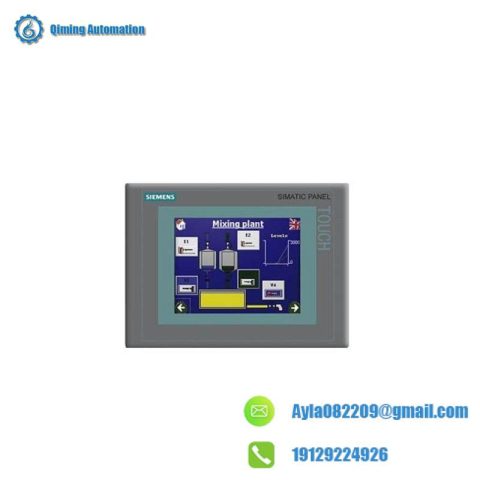 Siemens SIMATIC MP 277 8" Touch Multi Panel 6AV6643-0CB01-1AX1, Efficient Human-Machine Interface