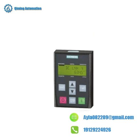 SIEMENS 6SL3255 Basic Operator Panel for Industrial Control, Efficient HMI Solutions