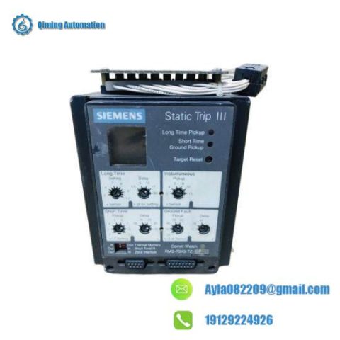 SIEMENS RMS-TSIG-TZ-C STATIC TRIP III - Advanced Power Management Module